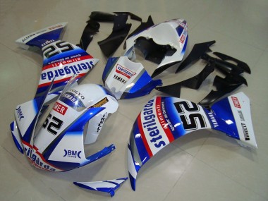 Billigste Yamaha YZF R1 Motorrad Verkleidung 2009-2011 - Weiss Blau Rot Schwarz Sterilgarda