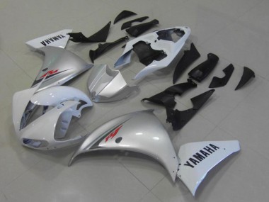 Billigste Yamaha YZF R1 Motorrad Verkleidung 2009-2011 - Weiss Silber