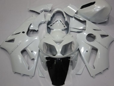 Billigste Kawasaki ZX12R Motorrad Verkleidung 2002-2006 - Perl Weiss
