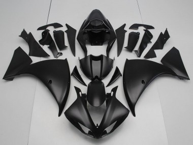 Billigste Yamaha YZF R1 Motorrad Verkleidung 2012-2014 - Matt Schwarz