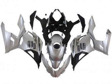 Billigste Kawasaki Ninja 400 Motorrad Verkleidung 2018-2024 - Silber Schwarz Repsol