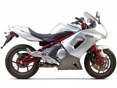 Billigste Kawasaki Ninja 650 EX650 Motorrad Verkleidung 2006-2008 - Silber Schwarz Rot