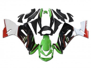 Billigste Kawasaki Ninja 650 EX650 Motorrad Verkleidung 2006-2008 - Grun Schwarz Weiss Rot