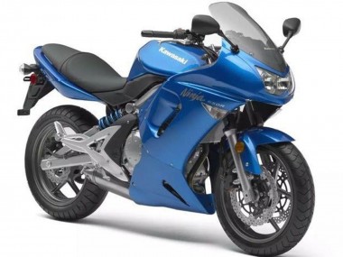 Billigste Kawasaki Ninja 650 EX650 Motorrad Verkleidung 2006-2008 - Blau Chrome