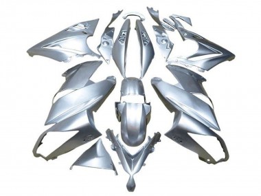 Billigste Kawasaki Ninja 650 EX650 Motorrad Verkleidung 2009-2011 - Silber