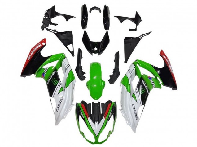 Billigste Kawasaki Ninja 650 EX650 Motorrad Verkleidung 2012-2016 - Weiss Grun Schwarz Rot Monster