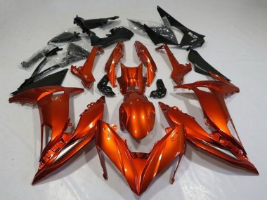 Billigste Kawasaki Ninja 650 EX650 Motorrad Verkleidung 2017-2019 - Orange