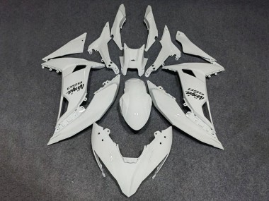 Billigste Kawasaki Ninja 650 EX650 Motorrad Verkleidung 2017-2019 - Weiss Schwarz