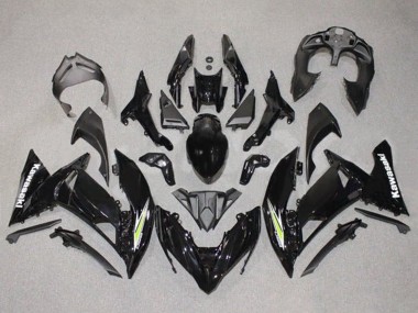 Billigste Kawasaki Ninja 650 EX650 Motorrad Verkleidung 2017-2019 - Schwarz Weiss Grun Weiss
