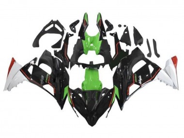 Billigste Kawasaki Ninja 650 EX650 Motorrad Verkleidung 2017-2019 - Grun Schwarz Weiss Rot