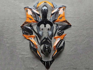 Billigste Kawasaki Ninja 650 EX650 Motorrad Verkleidung 2020-2024 - Orange Schwarz