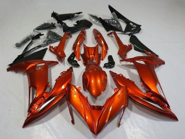 Billigste Kawasaki Ninja 650 EX650 Motorrad Verkleidung 2020-2025 - Orange