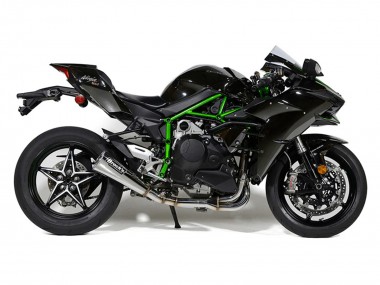 Billigste Kawasaki Ninja H2 Motorrad Verkleidung 2015-2022 - Schwarz