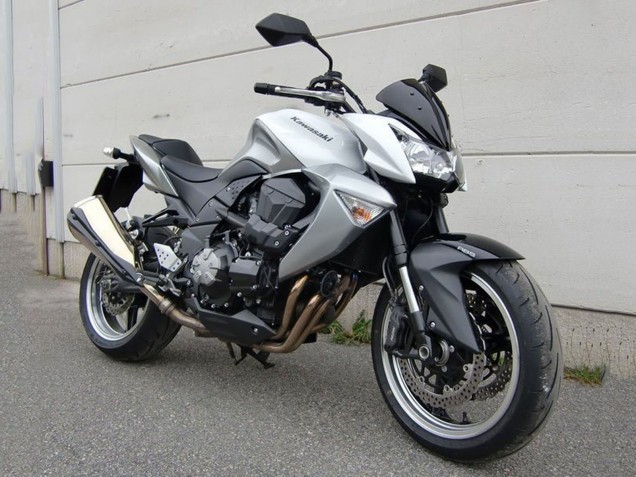 Billigste Kawasaki Z1000 Motorrad Verkleidung 2007-2009 - Silber