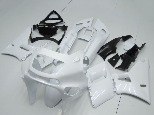 Billigste Kawasaki ZZR400 Motorrad Verkleidung 1993-2007 - Weiss