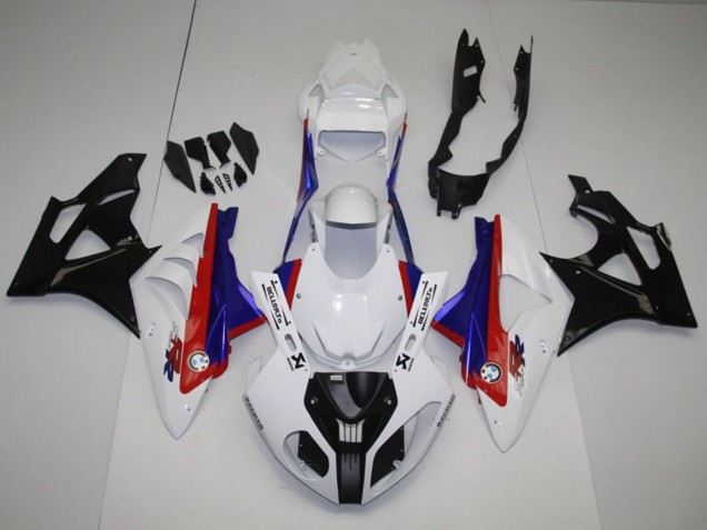Billigste BMW S1000RR Komplette Abs Verkleidung Kit 2009-2014 - Weiss Rot Blau Glanzendes Schwarz