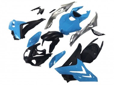 Billigste BMW S1000RR Motorrad Verkleidung 2015-2016 - Silber Blau Matt Schwarz