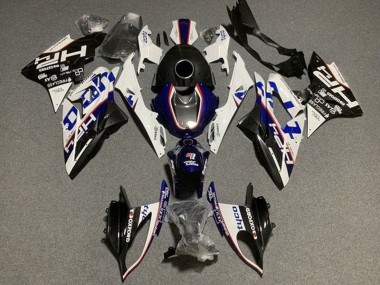Billigste BMW S1000RR Motorrad Verkleidung 2017-2018 - Weiss Blau Schwarz Tyco