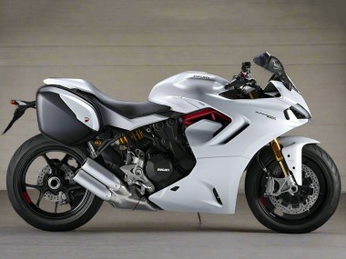 Billigste Ducati 2021-2024 Ducati Supersport 950/950S Motorrad Verkleidung 2021-2024 - Perl Weiss