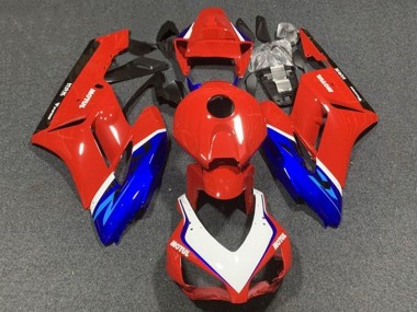 Billigste Honda CBR1000RR Motorrad Verkleidung 2004-2005 - Weiss Rot Blau Motul