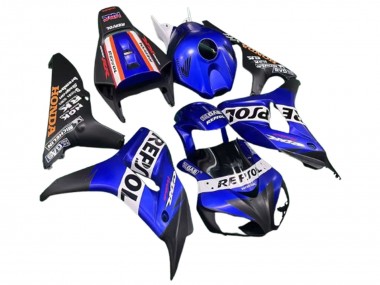 Billigste Honda CBR1000RR Motorrad Verkleidung 2006-2007 - Blau Weiss Rot Matt Schwarz Repsol