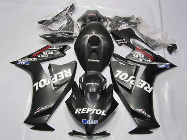 Billigste Honda CBR1000RR Motorrad Verkleidung 2012-2016 - Matt Schwarz Weiss Repsol