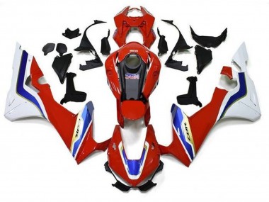 Billigste Honda CBR1000RR Motorrad Verkleidung 2017-2023 - Weiss Rot Blau Gold