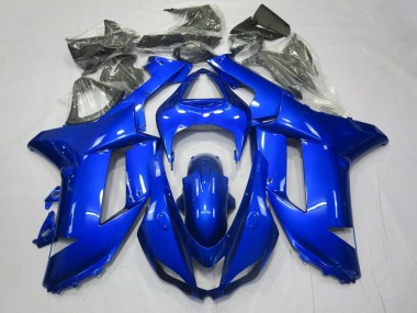 Billigste Kawasaki ZX6R Motorrad Verkleidung 2007-2008 - Blau