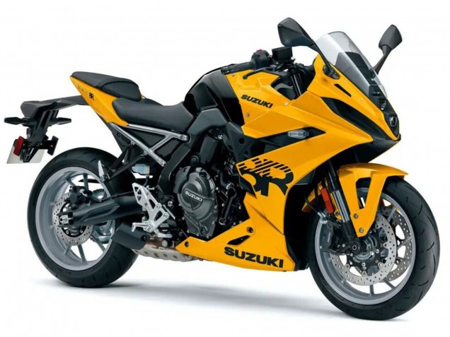 Billigste Suzuki GSX8R Motorrad Verkleidung 2024-2025 - Gelb