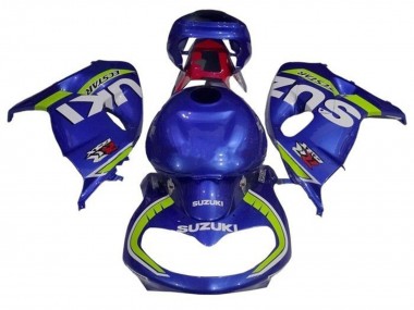 Billigste Suzuki TL1000R Motorrad Verkleidung 1998-2003 - Blau Weiss Neon Gelb