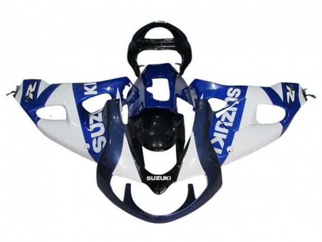 Billigste Suzuki TL1000R Motorrad Verkleidung 1998-2003 - Weiss Blau Schwarz
