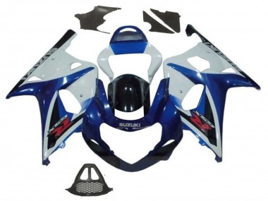 Billigste Suzuki GSXR1000 Motorrad Verkleidung 2000-2002 - Weiss Blau Schwarz Rot
