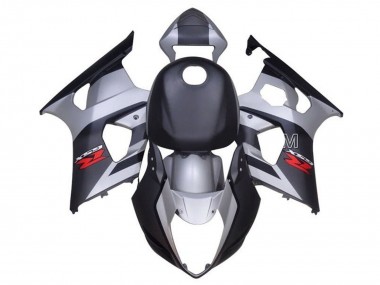 Billigste Suzuki GSXR 1000 Motorrad Verkleidung 2003-2004 - Silber Grau Schwarz Rot