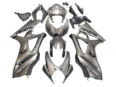 Billigste Suzuki GSXR 1000 Motorrad Verkleidung 2005-2006 - Silber