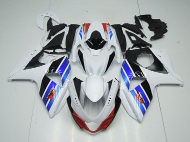 Billigste Suzuki GSXR 1000 Motorrad Verkleidung 2009-2016 - Weiss Schwarz Blau Rot