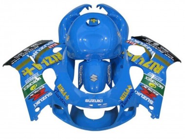 Billigste Suzuki GSXR 600 / GSXR 750 Motorrad Verkleidung 1996-2000 - Blau Rizla