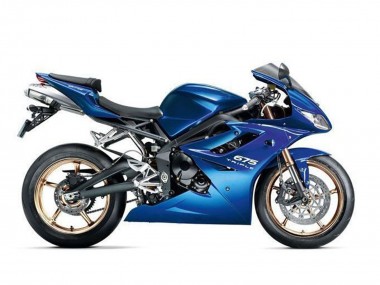 Billigste Triumph Daytona 675 Triple Motorrad Verkleidung Kit 2006-2008 - Blau