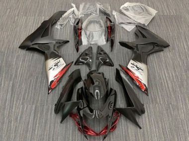 Billigste Suzuki GSXR 600 / GSXR 750 Motorrad Verkleidung 2011-2024 - Schwarz Silber Rot Mattschwarz