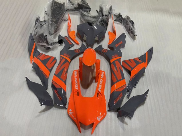 Billigste Yamaha YZF 1000 R1 Motorrad Verkleidung 2020-2025 - Rot Grau