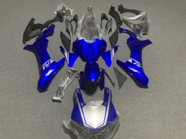 Billigste Yamaha YZF 1000 R1 Motorrad Verkleidung 2020-2025 - Blau Silber