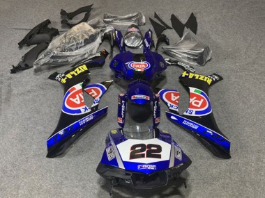 Billigste Yamaha YZF 1000 R1 Motorrad Verkleidung 2020-2025 - Blau Weiss Schwarz Rot Pata