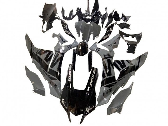 Billigste Yamaha YZF 1000 R1 Motorrad Verkleidung 2020-2025 - Grau Schwarz