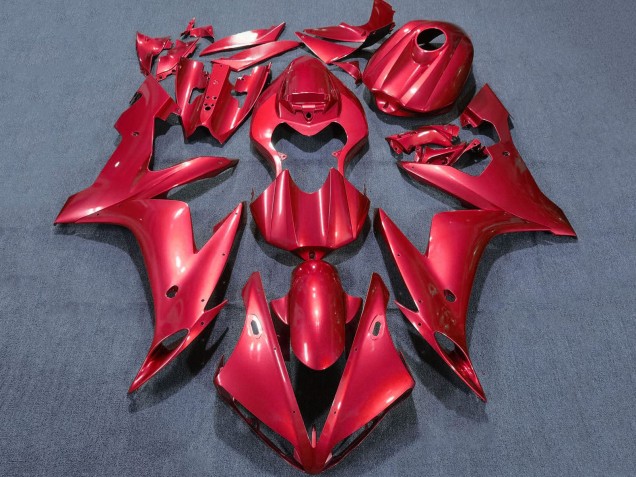 Billigste Yamaha YZF 1000 R1 Motorrad Verkleidung 2004-2006 - Rot