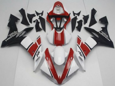 Billigste Yamaha YZF 1000 R1 Motorrad Verkleidung Kit 2004-2006 - Weiss Rot Schwarz