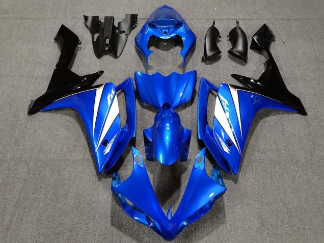 Billigste Yamaha YZF 1000 R1 Motorrad Verkleidung 2007-2008 - Blau Weiss Schwarz