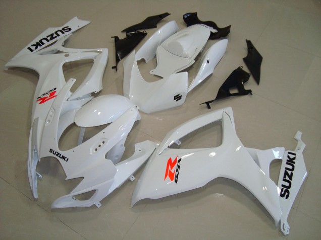 Billigste Suzuki GSXR 600 / GSXR 750 Motorrad Verkleidung 2004-2005 - Weiss Rot Schwarz