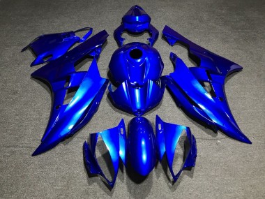Billigste Yamaha YZF R6 Motorrad Verkleidung 2006-2007 - Blau