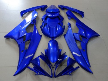 Billigste Yamaha YZF R6 Motorrad Verkleidung 2006-2007 - Blau