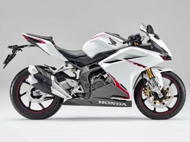Billigste Honda CBR250RR Motorrad Verkleidung 2017-2022 - Weiss Rot