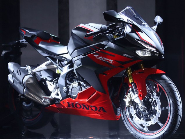 Billigste Honda CBR250RR Motorrad Verkleidung 2023-2024 - Matt Schwarz Rot